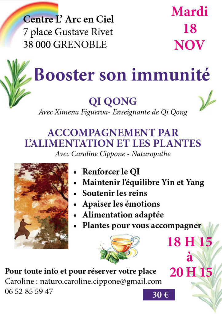immunite Qi gong-arcenciel